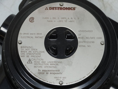 U5005A1001 Sensor by DET-TRONICS | High-Precision Industrial Sensor | U5005A1001 - DET-TRONICS