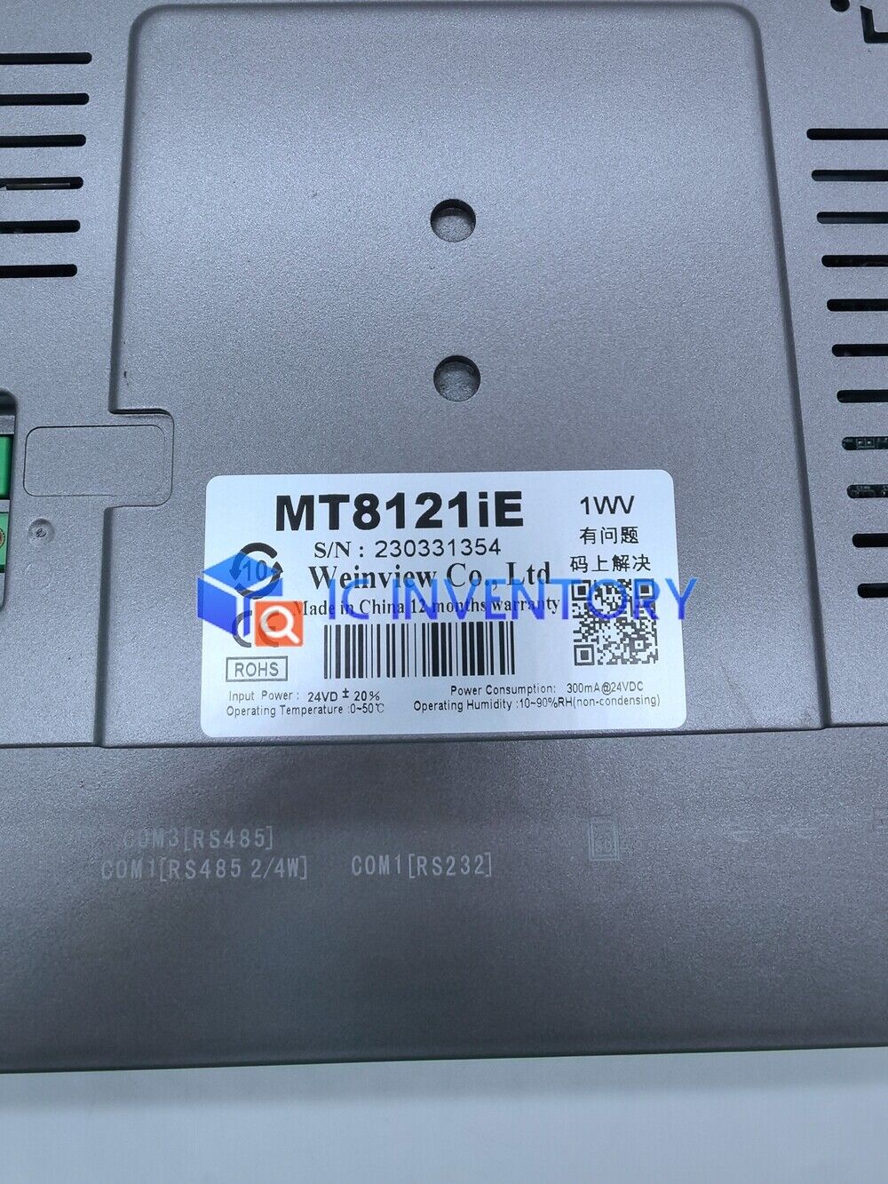 new WEINTEK WEINVIEW MT8121IE 12.1" TFT Operator Touch Screen Display - KOEED