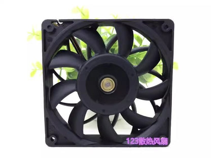 AVC DBTA1225B8S 12025 DC48V 0.50A 12CM 4-Wire PWM Cooling Fan