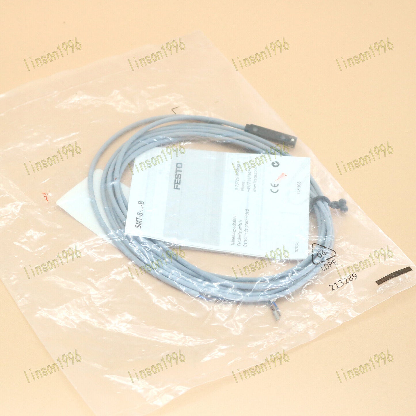 new FESTO Proximity Switch SMT-8-PS-K-LED-24-B Fast - FESTO