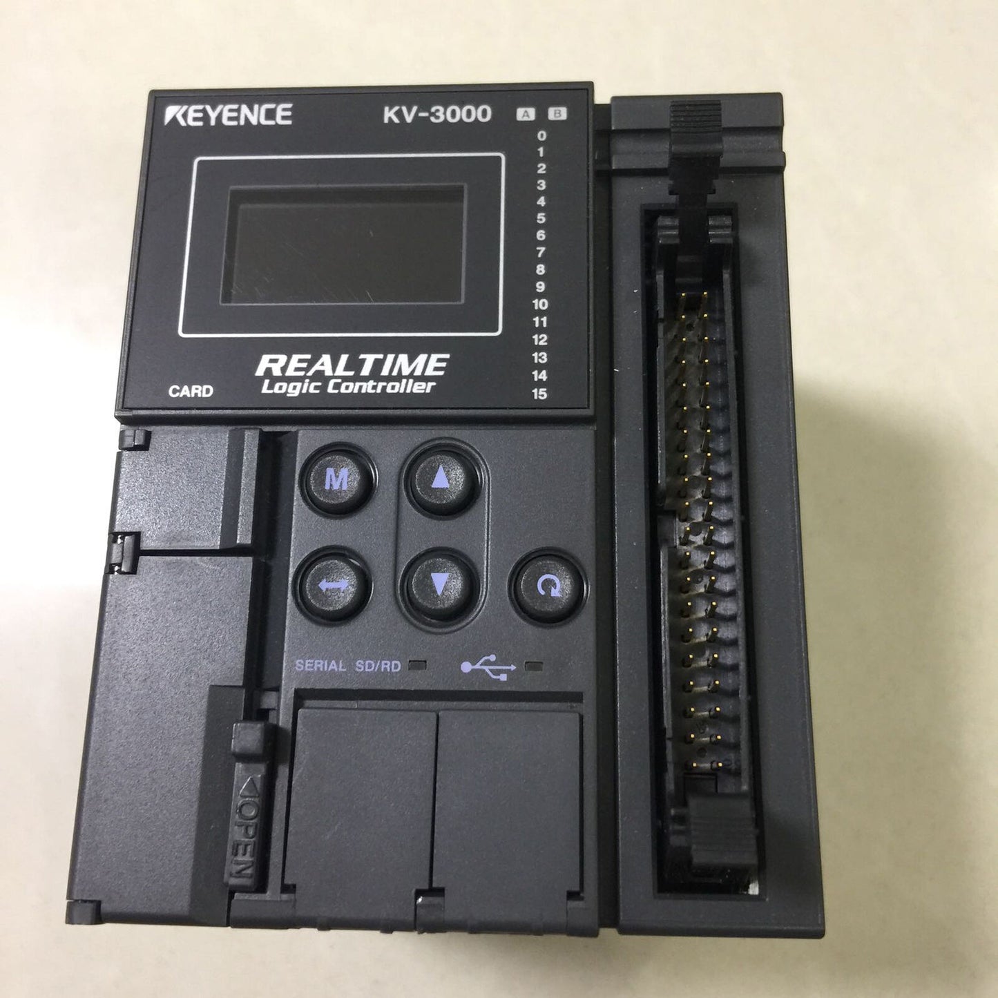 used Keyence PLC module KV-3000 Tested in Good Condition - KEYENCE