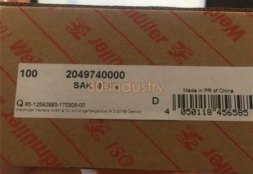 100PCS/Box for SAKDK 4N Nail Type Double-Layer Terminal Block 2049740000 koeed