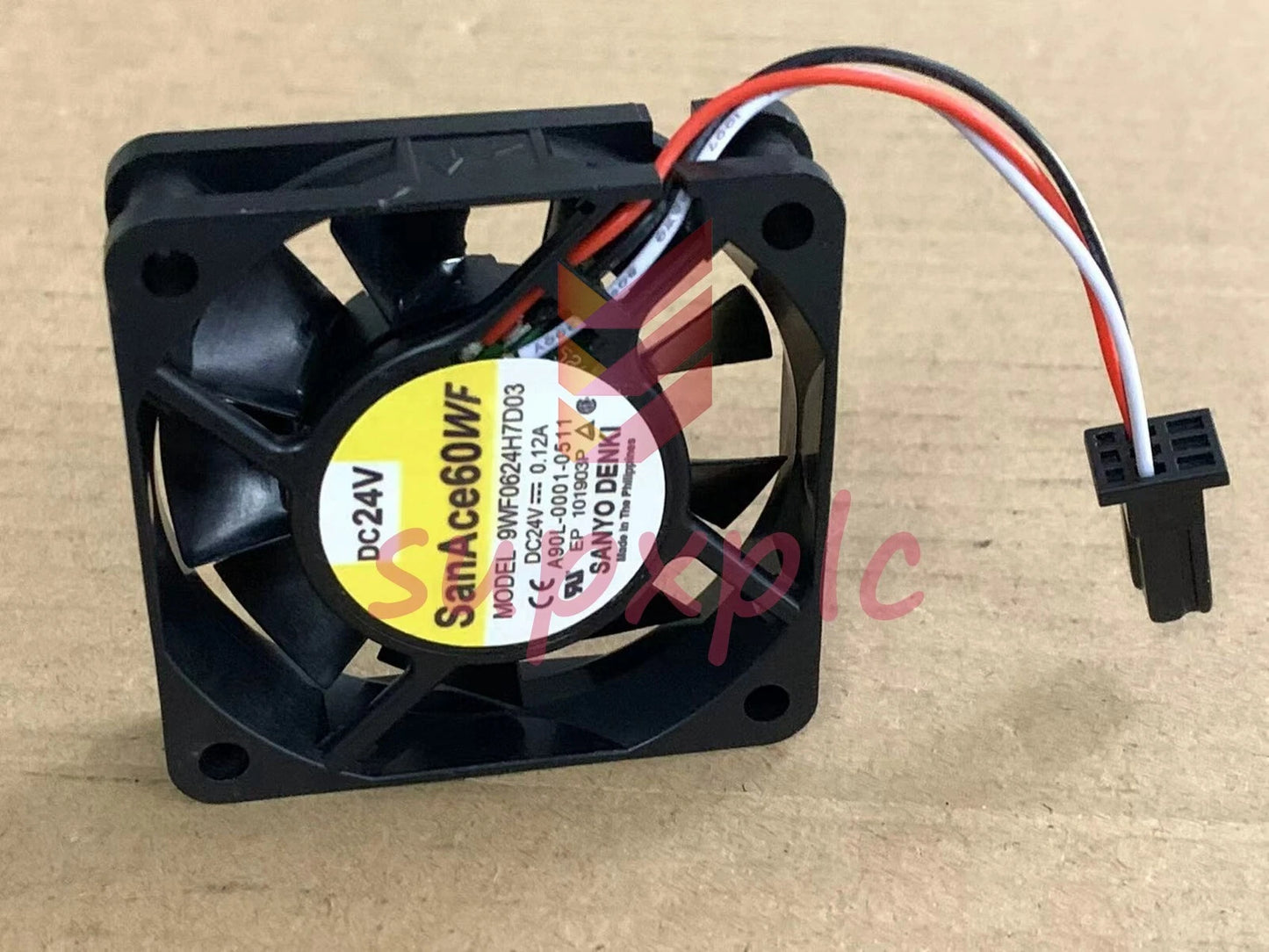 1PC 9WF0624H7D03 A90L-0001-0511 Servo Amplifier Fan Fanuc DC24V 0.12A 60*60*15mm
