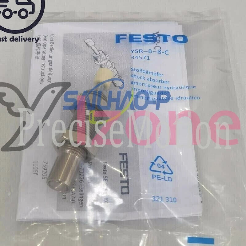 One Festo YSR-8-8-C 34571 Shock Absorber Buffer YSR88C