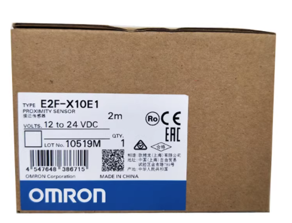 OMRON E2F-X10E1 Advanced Photoelectric Switch with 24V AC 1A 1000 RPM - OMRON