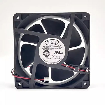 1PCS 1238HH24B-WDB DC24V 0.70A 2-Pin Cooling Fan