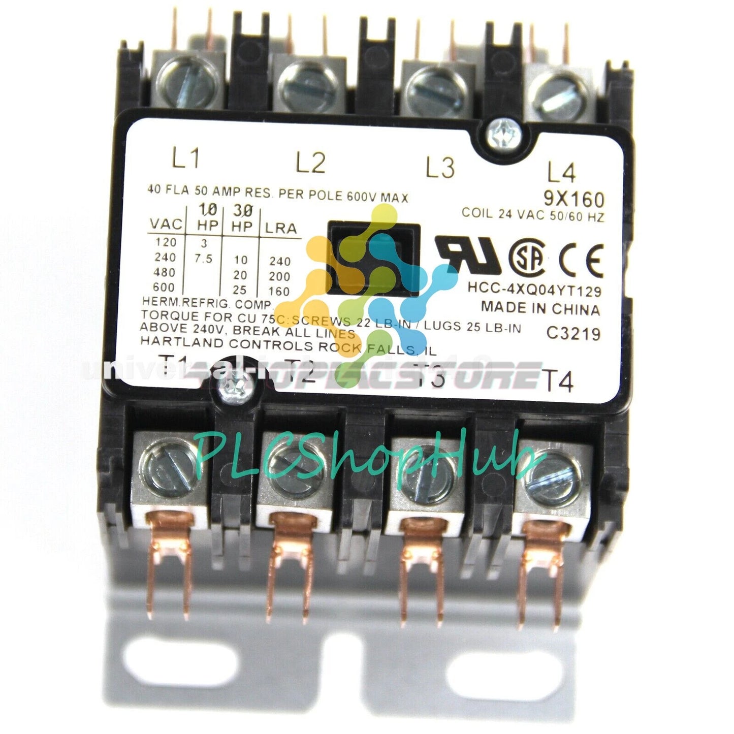 1PCS 9X160 HCC-4XQ04YT129 AC Contactor