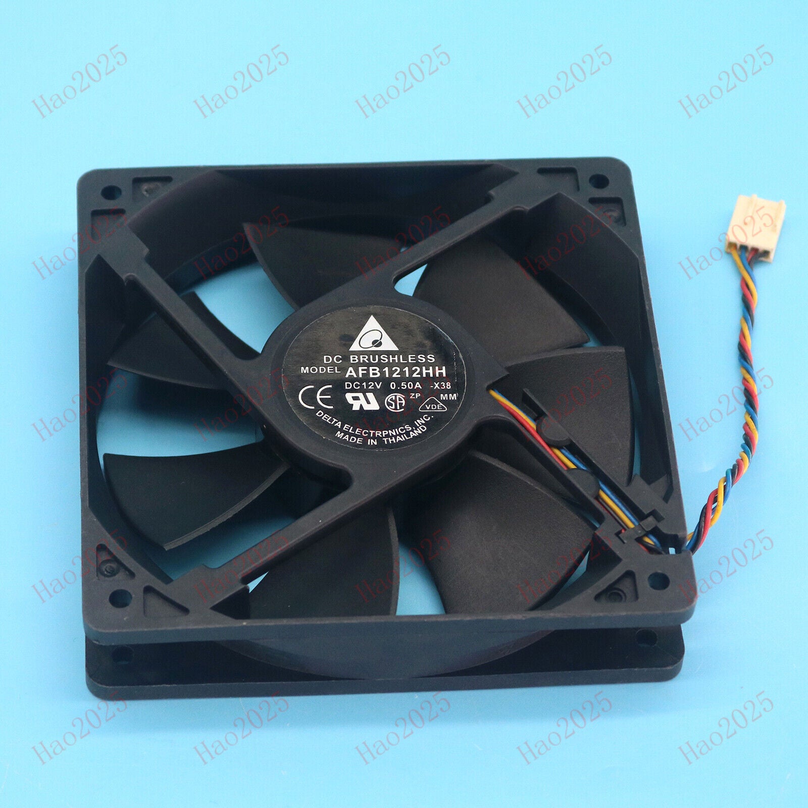 new AFB1212HH Delta Inverter Power Supply Axial Cooling Fan 12025 DC 12V 0.5A - DELTA
