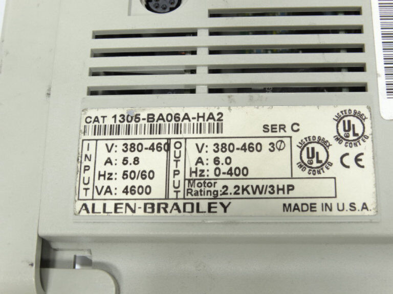 Allen Bradley 1305-Ba06A-Ha2 Series C Drive - ALLEN BRADLEY
