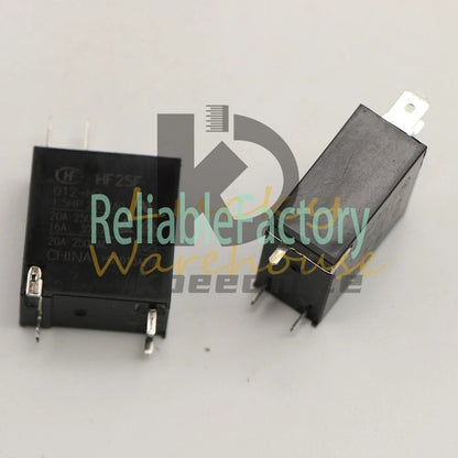 HF25F-024-H JQC-25F-024-H HongFa Power Relay 24VDC 20A 250VAC 3 Pins x 10PCS