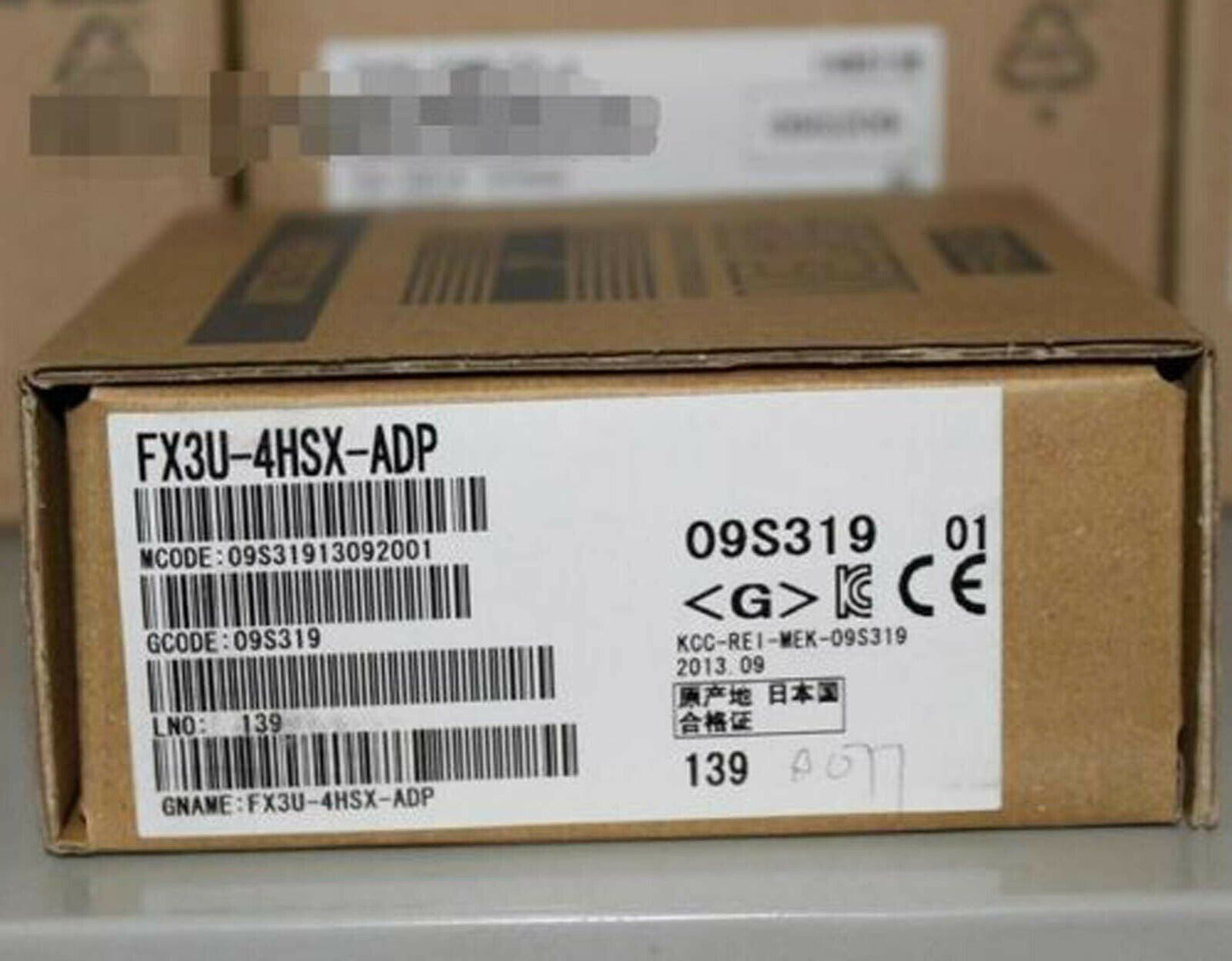 new ONE Mitsubishi IN BOX PLC FX3U-4HSX-ADP One year - MITSUBISHI