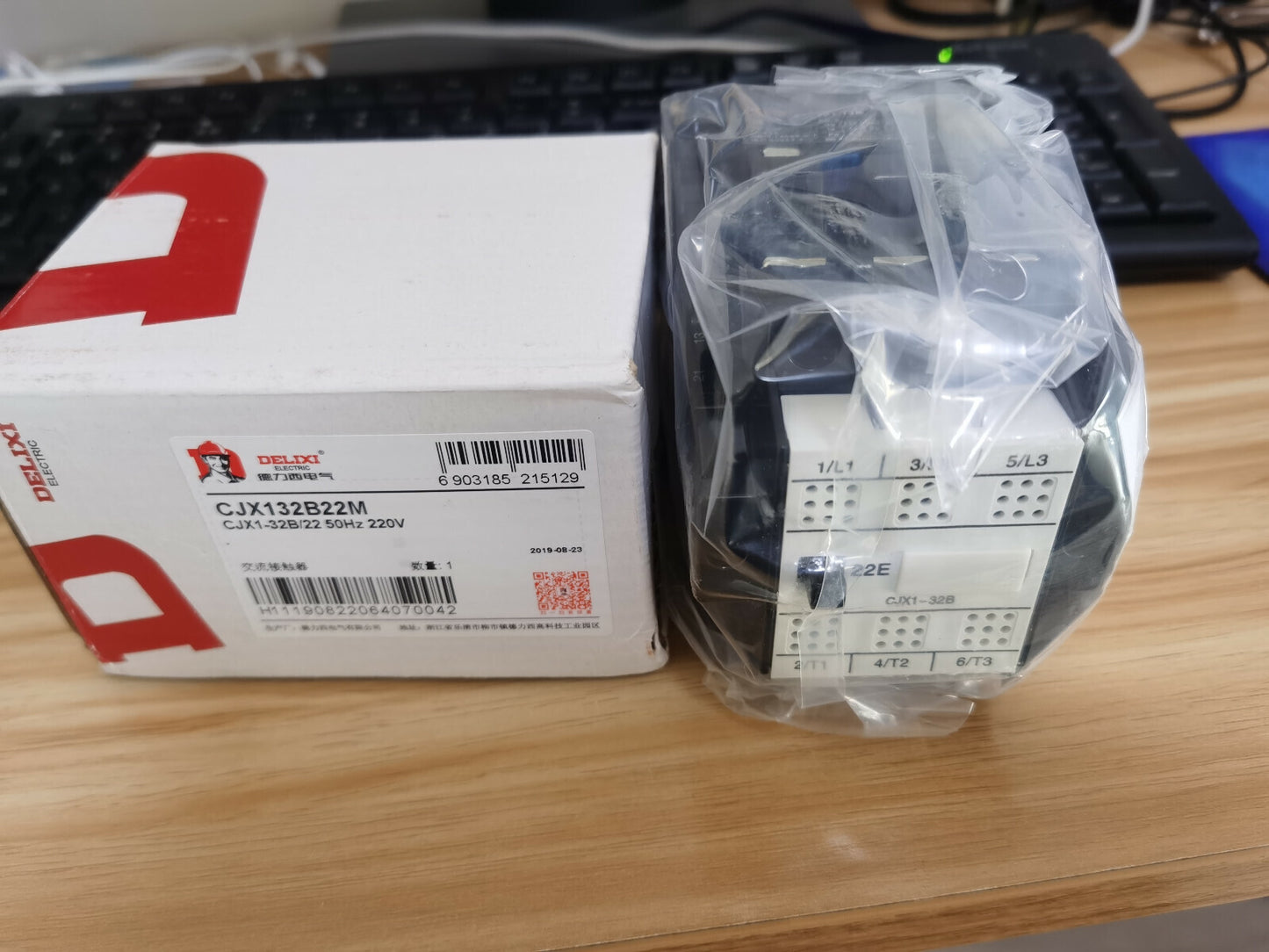 Delixi CJX1-32B CJX1-32B/22  3TB44 32A  AC Contactor   #DEL