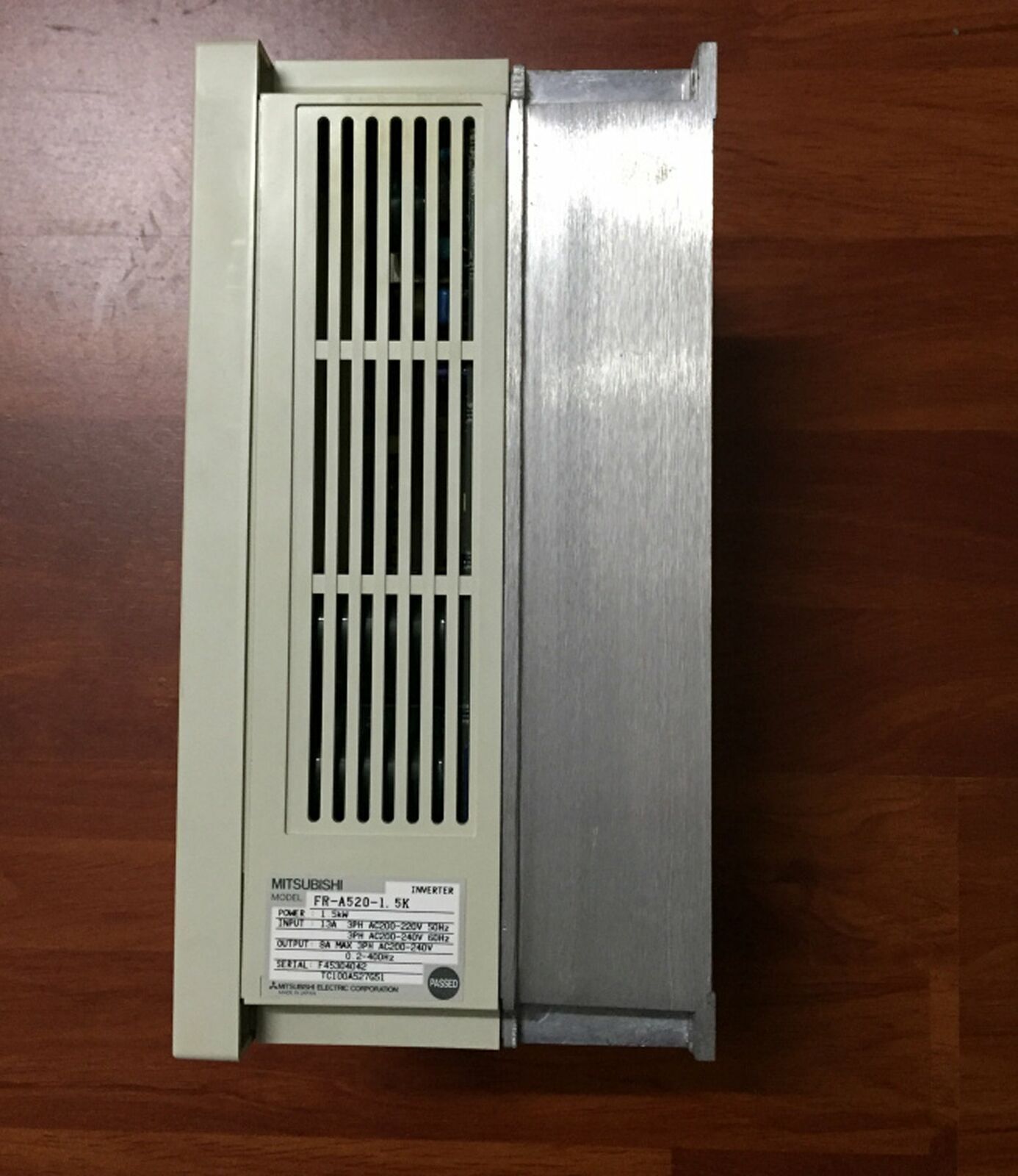 Used Mitsubishi Frequency Converter FR-A520-1.5K - MITSUBISHI