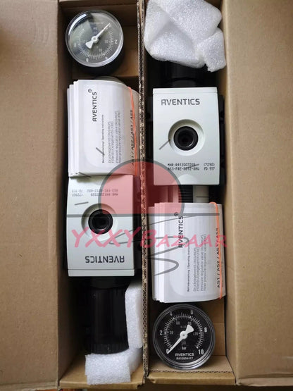 AVENTICS R412007209 Filter Pressure Regulating Valve with Pressure Gauge