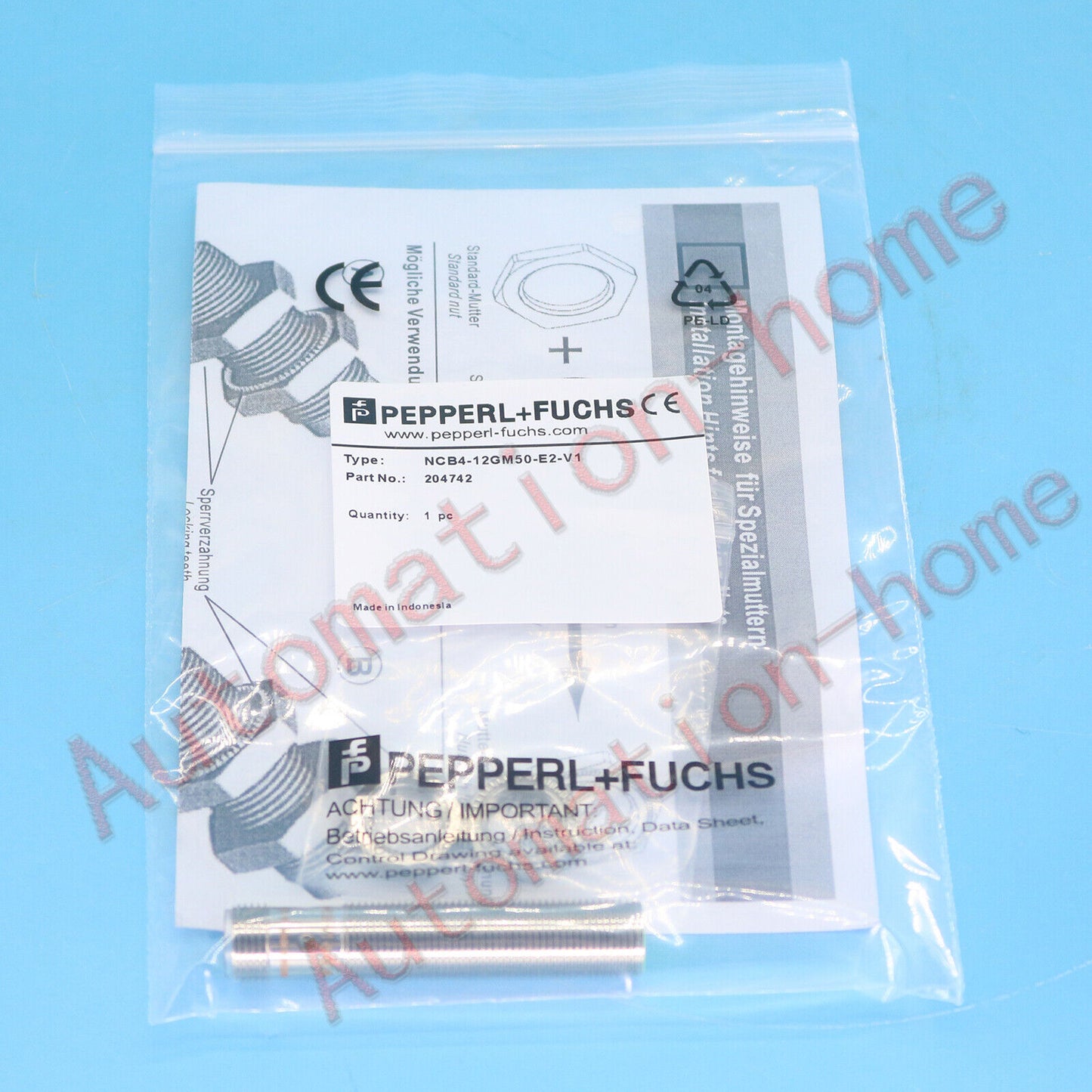 NCB4-12GM50-E2-V1 Inductive Sensor for PEPPERL+FUCHS - PEPPERL+FUCHS