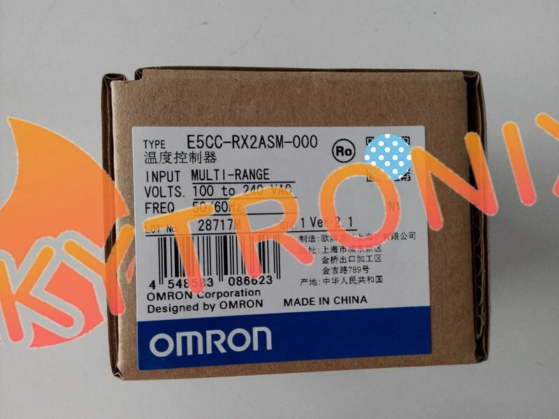 1Pcs OMRON E5CC-RX2ASM-006 Temperature Controller AC100-240V