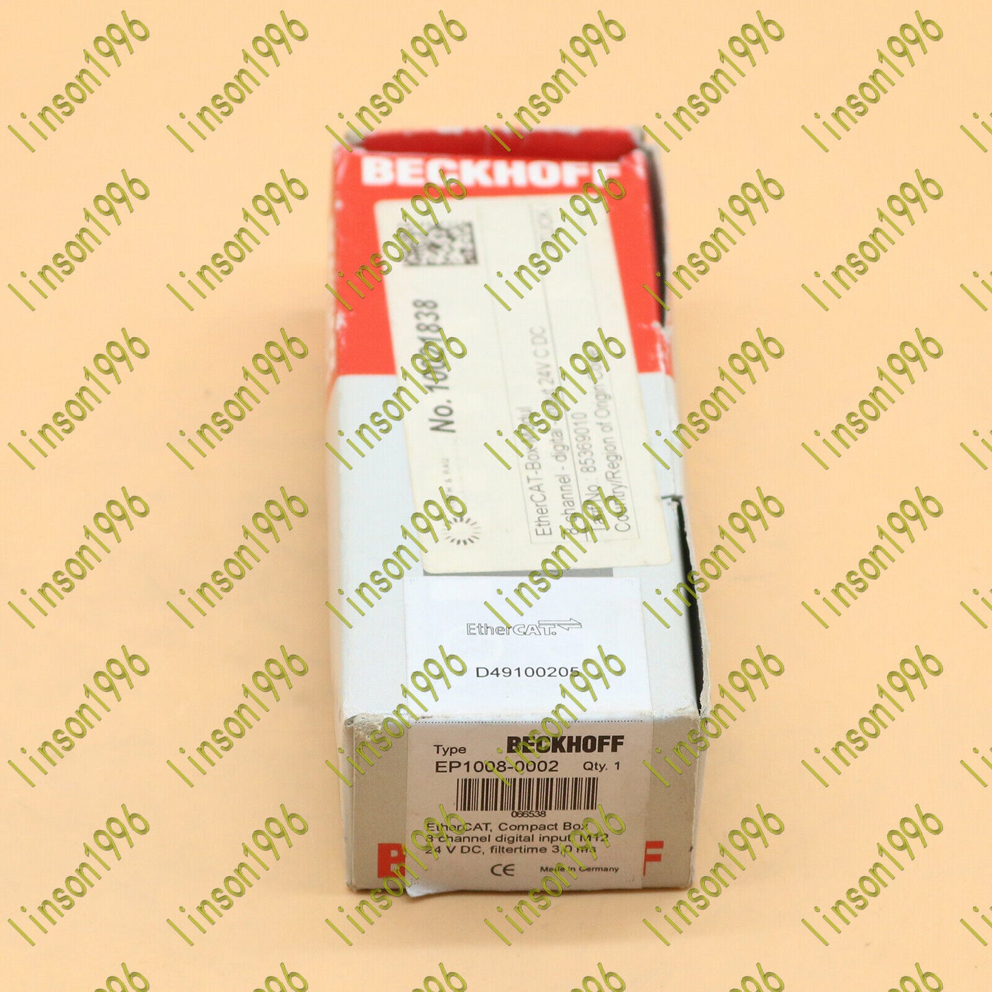 New For BECKHOFF EP1008-0002 Module in Box: Fast Delivery - BECKHOFF
