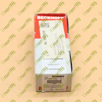 New For BECKHOFF EP1008-0002 Module in Box: Fast Delivery - BECKHOFF