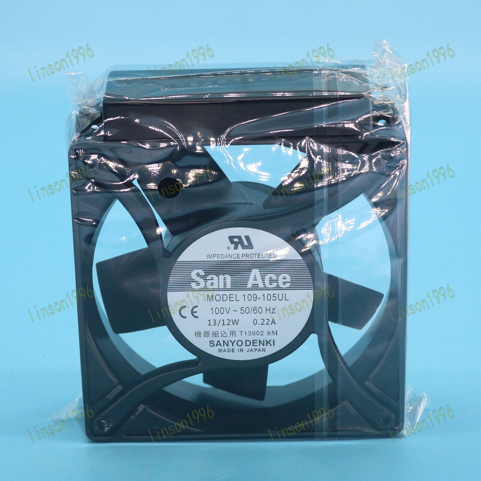 new 1PC  For Sanyo cooling fan 109-105UL 100V fast Sanyo