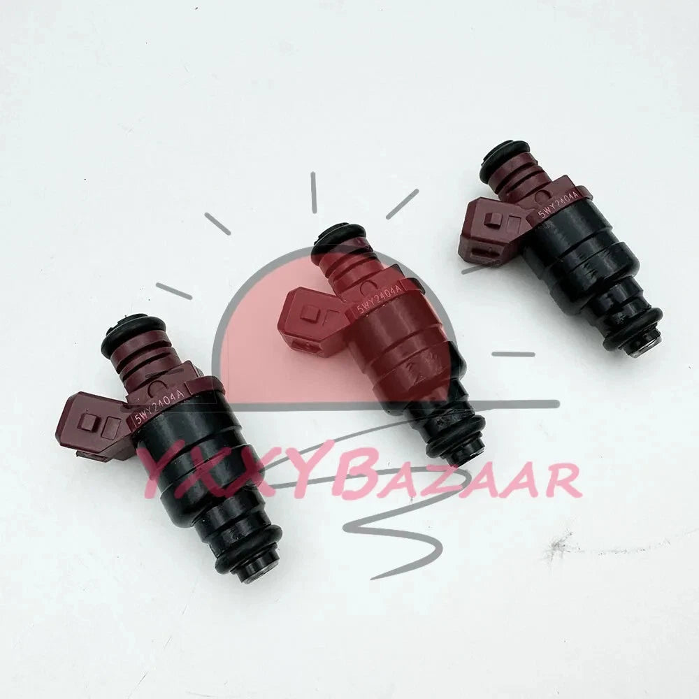 3Pcs 5WY2404A Fuel Injectors MIA11720 Fits For John Deere 825i Gator 3 Cylinder