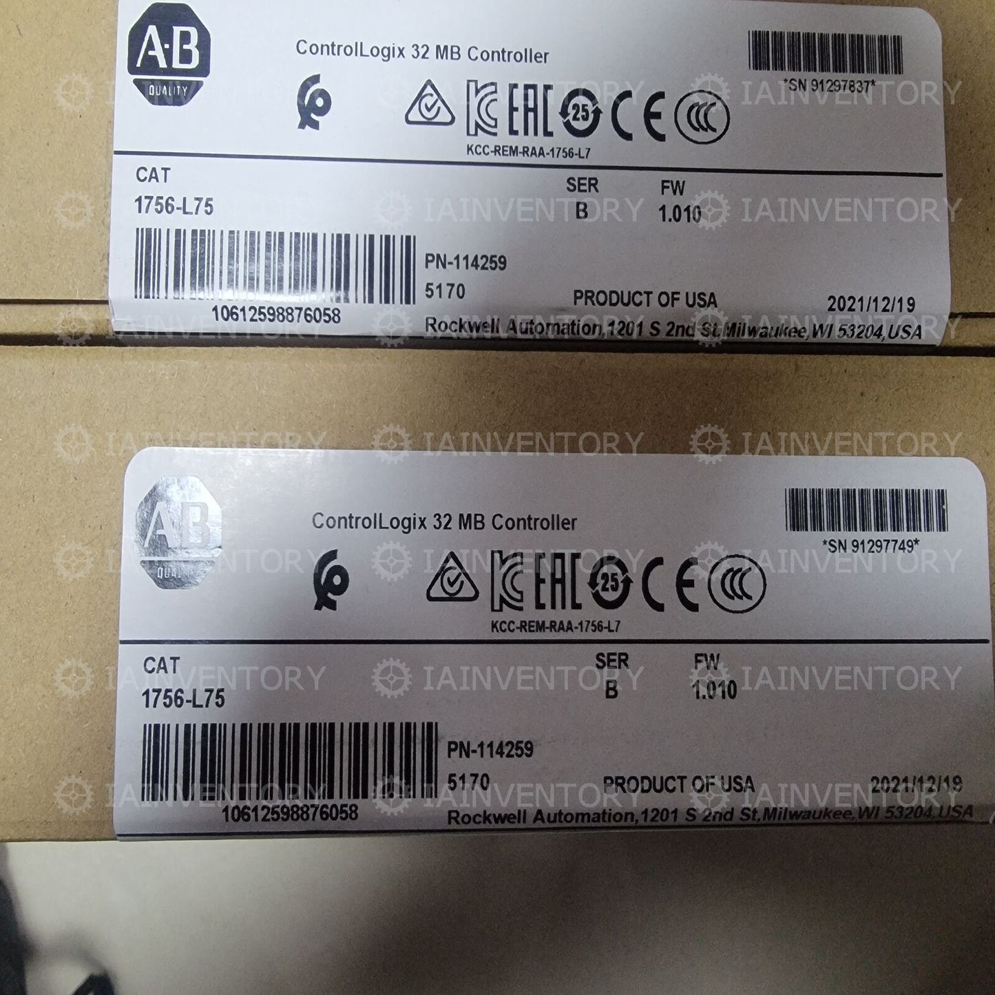 Allen-Bradley 1756-L75 Fast - ALLEN-BRADLEY