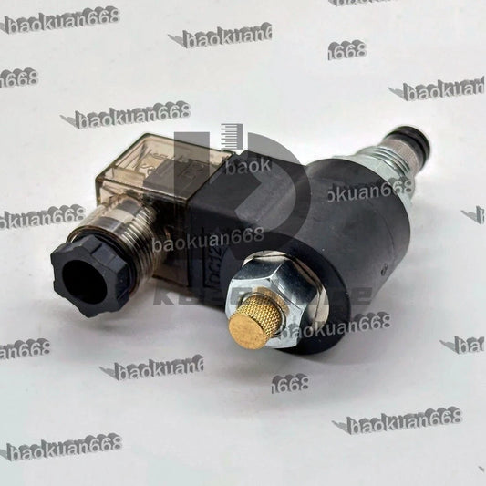 1PC Lift Hydraulic Load Valve & Solenoid Core DC12V SV08-2NCP