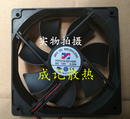 1pcs  ARX FD1212-S3142E 12025 12V 0.32A 120MM chassis cooling fan