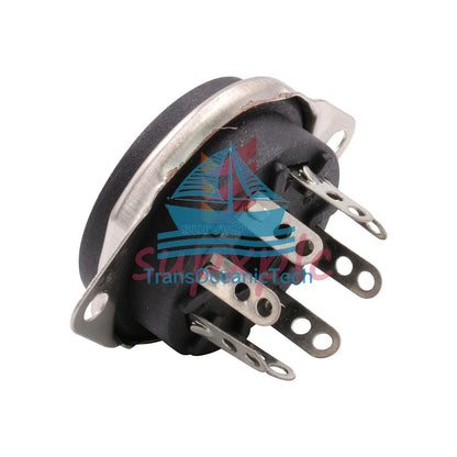 5PCS 8pin Bakelite Octal Valve Tube Socket For EL34 6V6 6L6 KT88 Chassis Mount