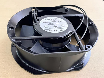 new 1PC Costech  A17C23HWB P00 230V 28/31W 17251 axial fan