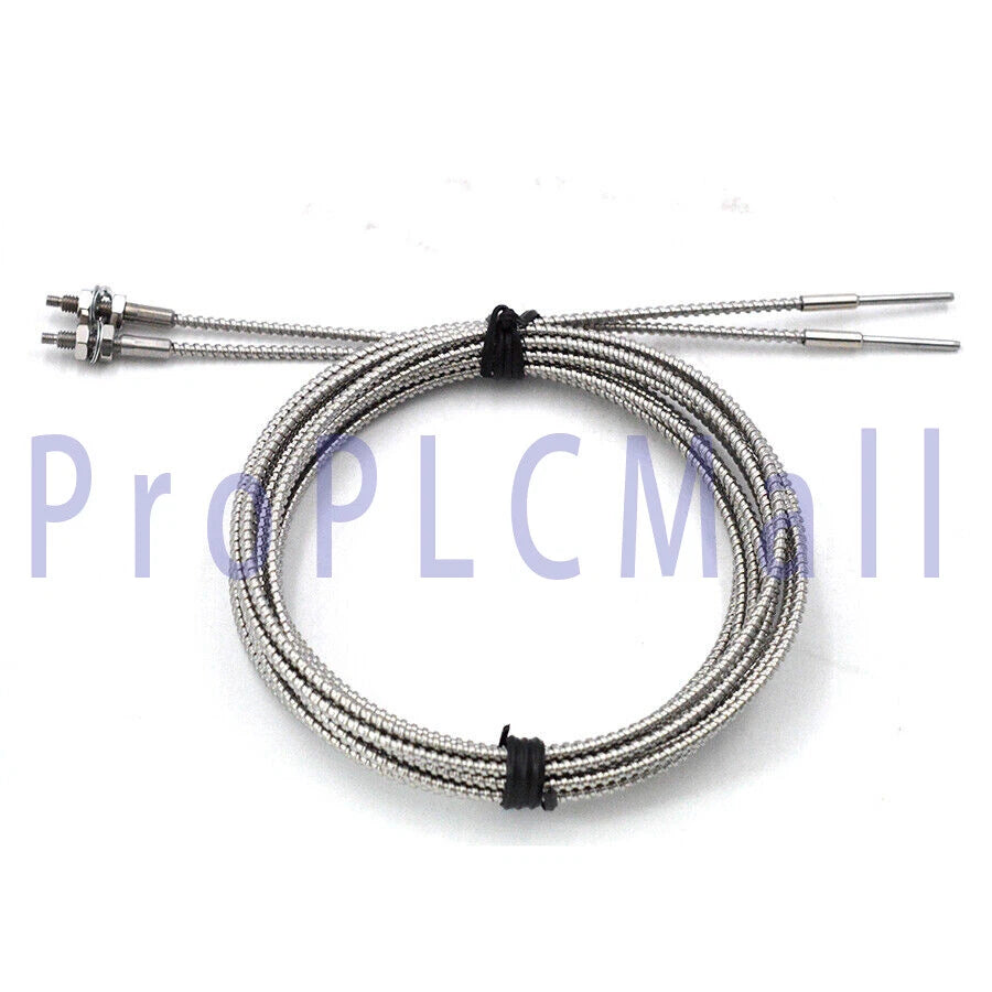 SUNX FT-H35-M2 Thrubeam Fiber Optic Cable - M4 Threaded-High-Temp Rated to 350