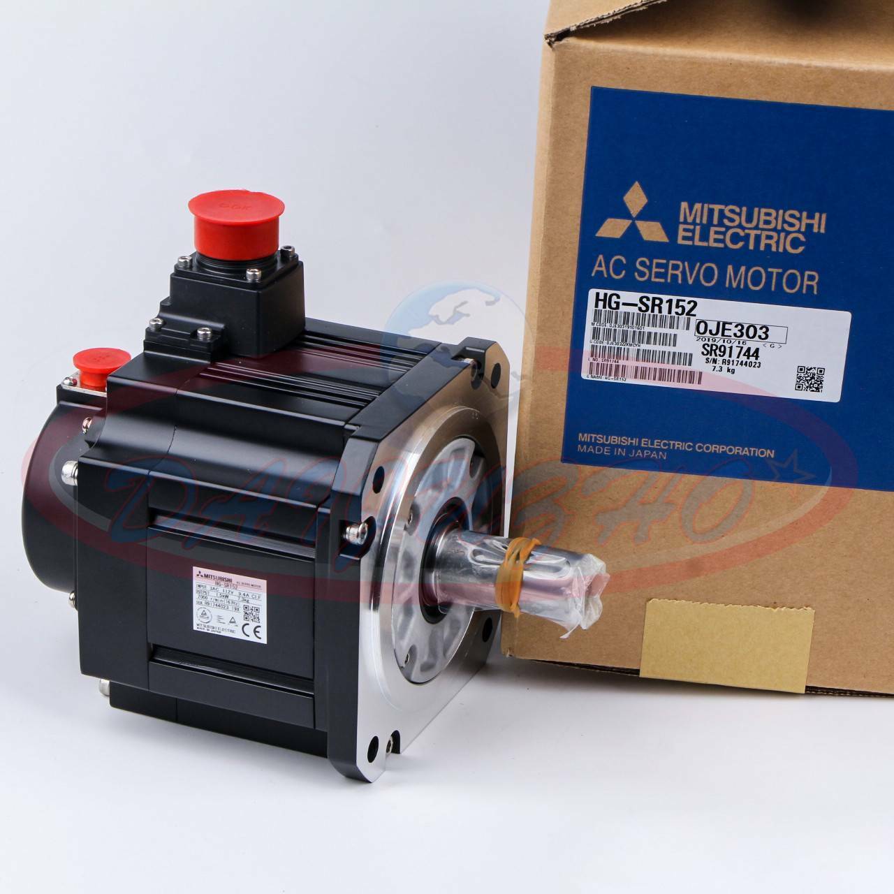 new ONE Mitsubishi AC Servo Motor HG-SR152 - MITSUBISHI