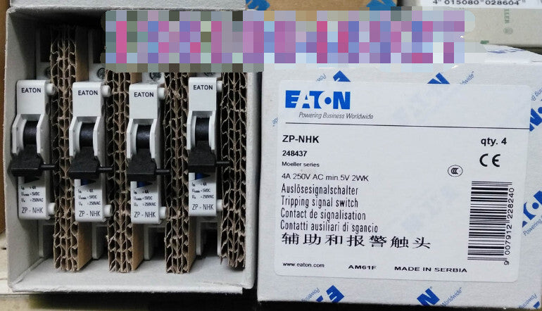 1PCS  Eaton Moeller ZP-NHK ZPNHK Auxiliary Contact