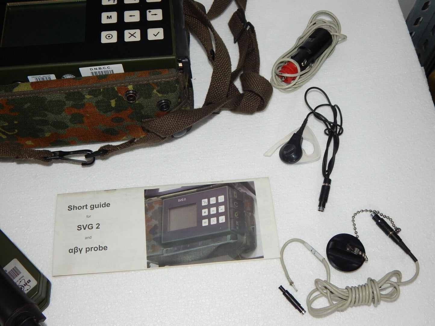 Used BRUKER SVG2 Radiation Meter + Probe - BRUKER