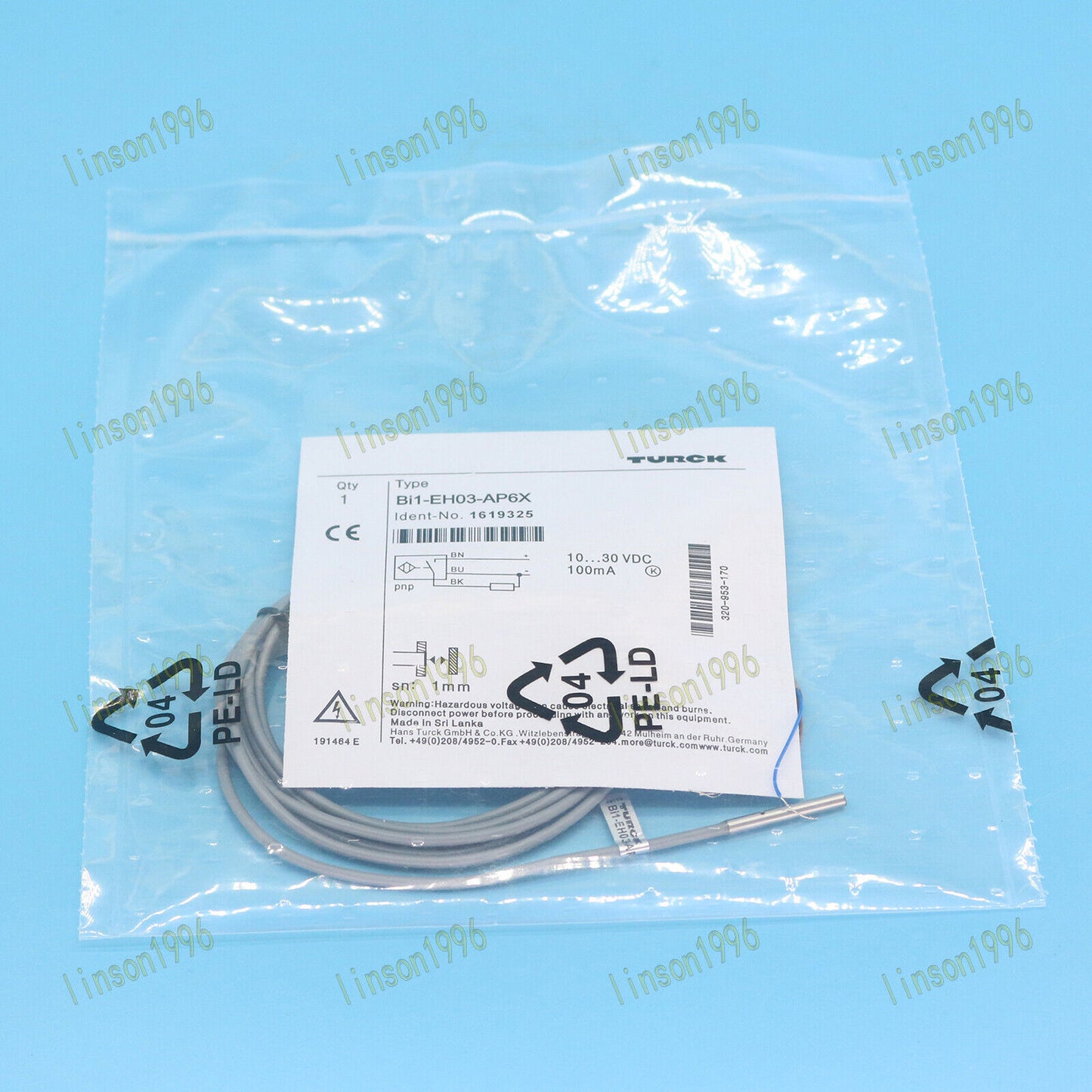 1PC TURCK Proximity Sensor BI1-EH03-AP6X Spot Stock - TURCK