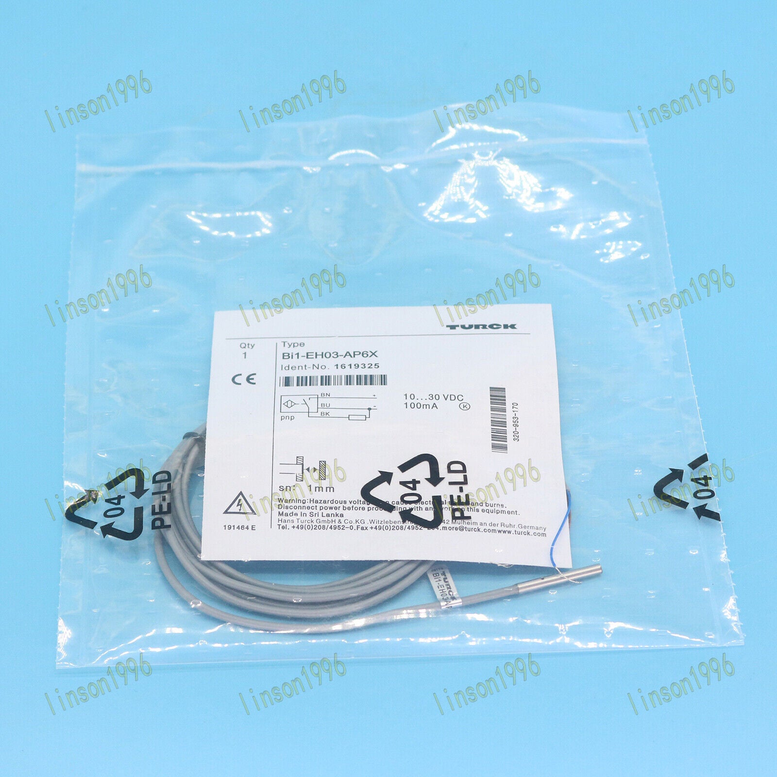 1PC TURCK Proximity Sensor BI1-EH03-AP6X Spot Stock - TURCK