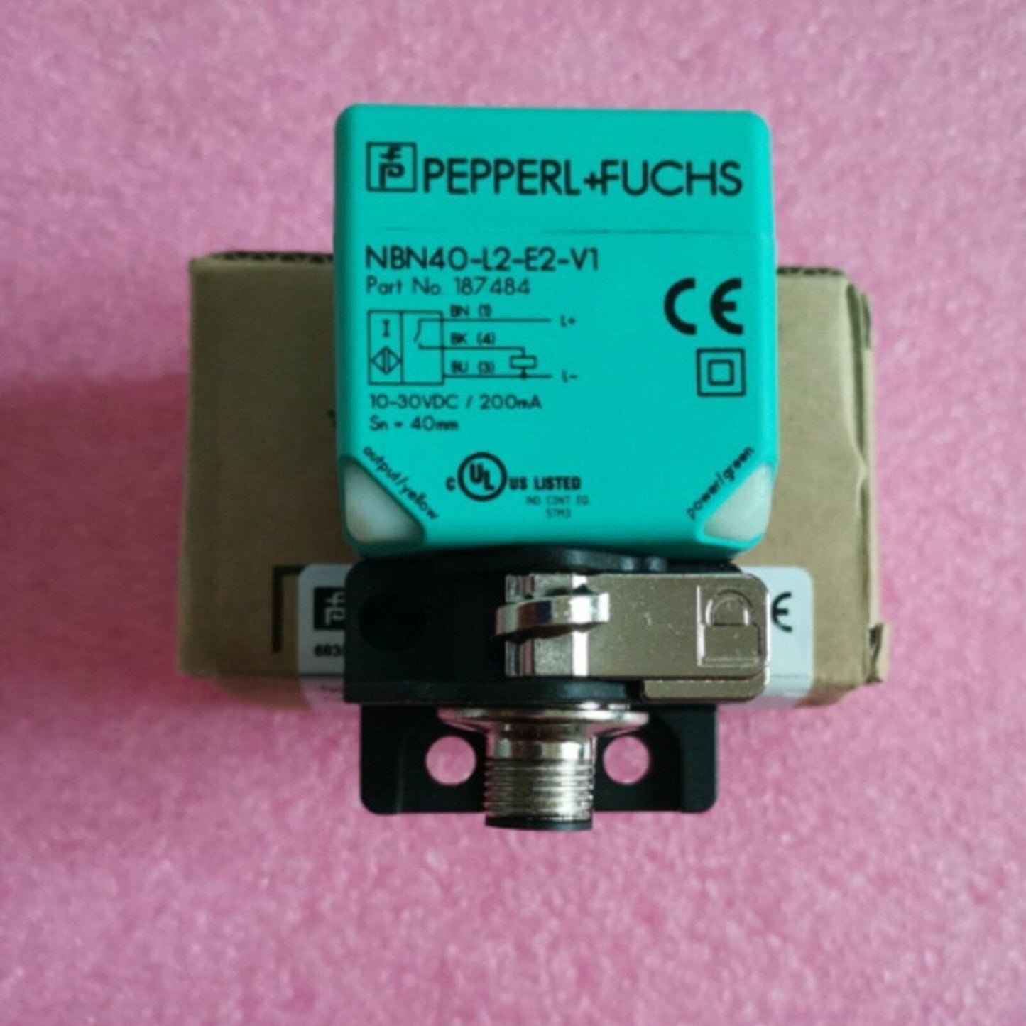 Pepperl+Fuchs NBN40-L2-E2-V1 Proximity Sensor Fast Ship - PEPPERL+FUCHS
