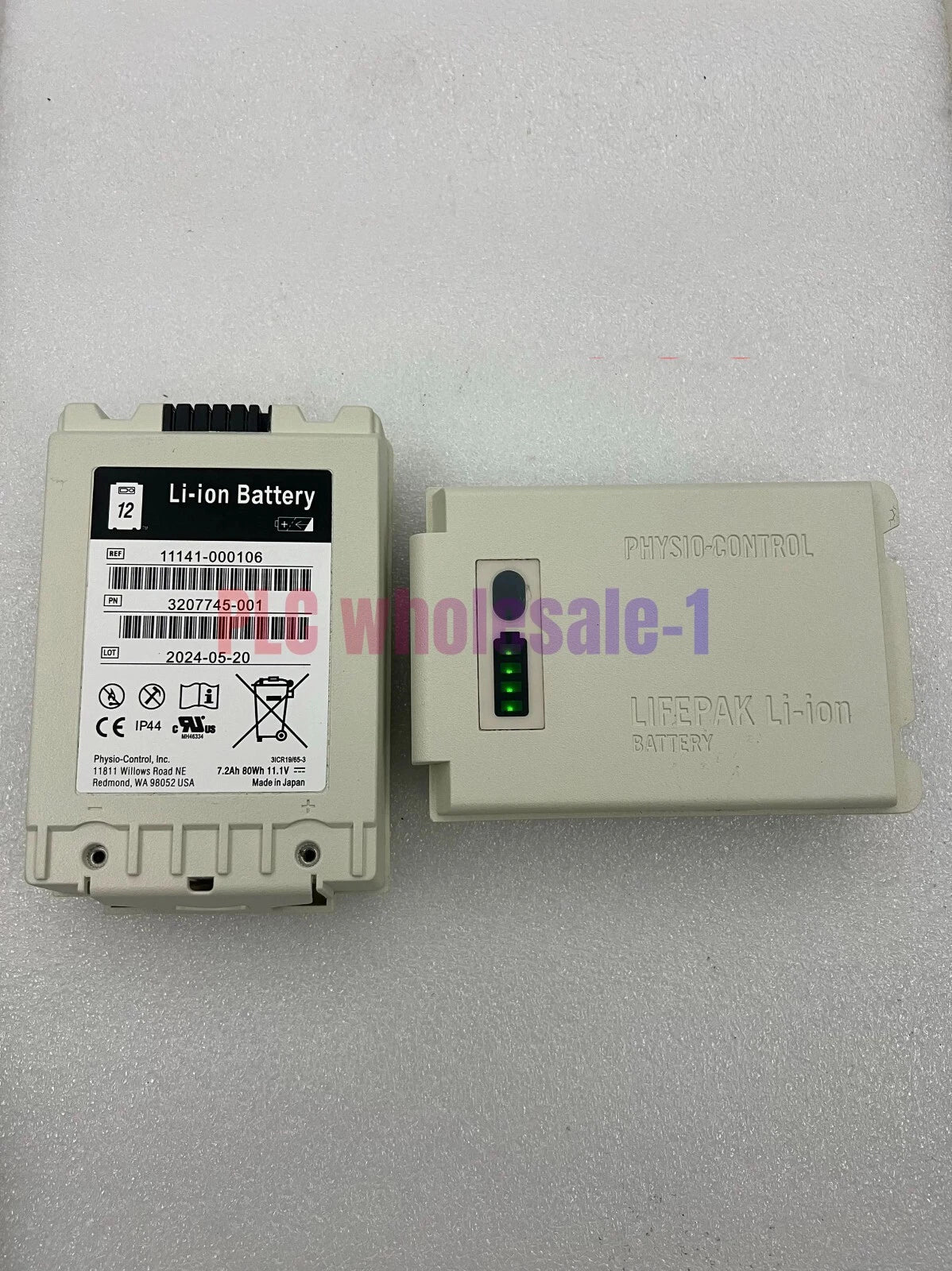 1PC 80Wh 11141-000106 3207745-001 Lifepak Li-ion Battery for LIFEPAK 12
