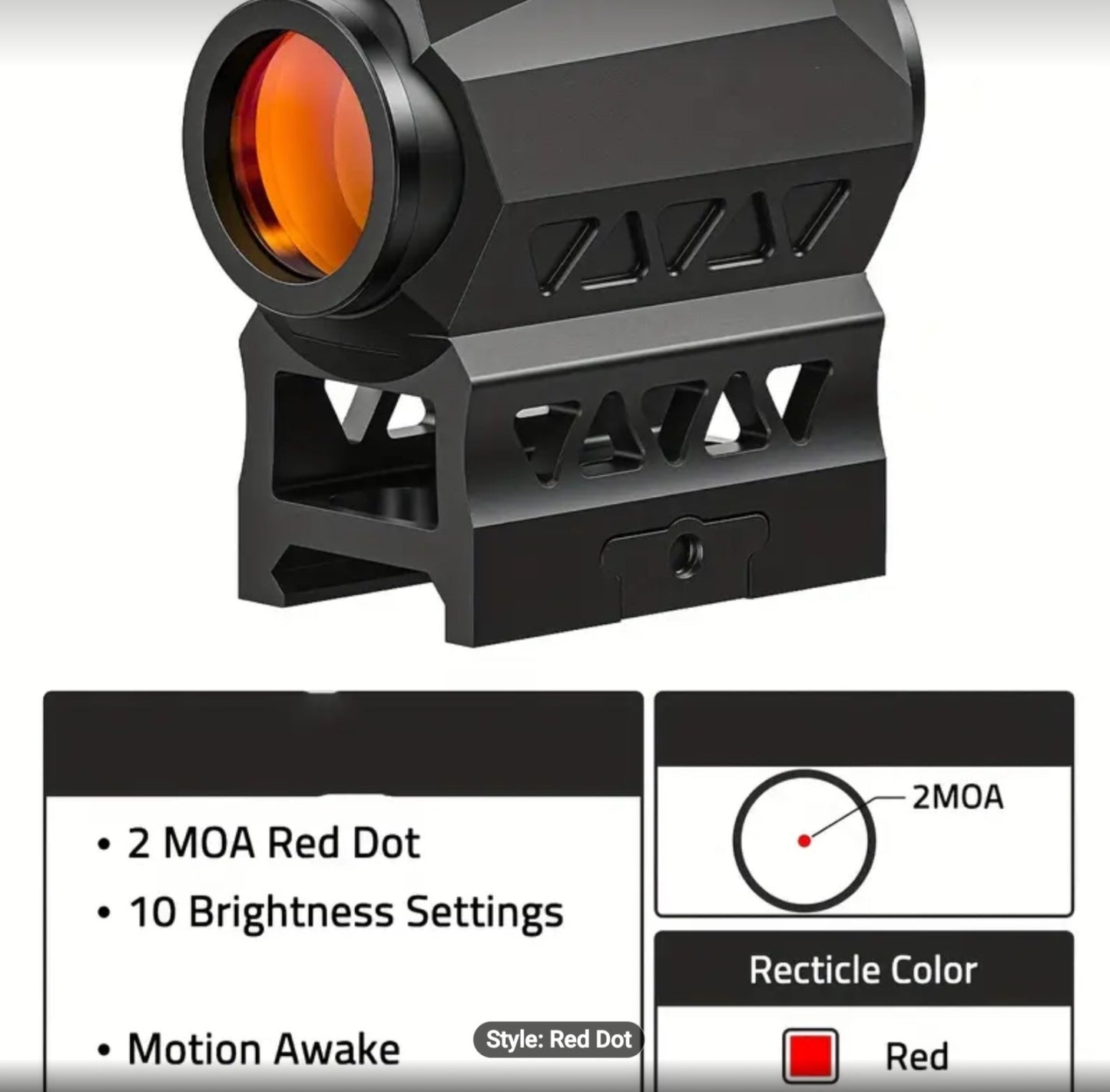 MRO 1x25 Red Dot Sight