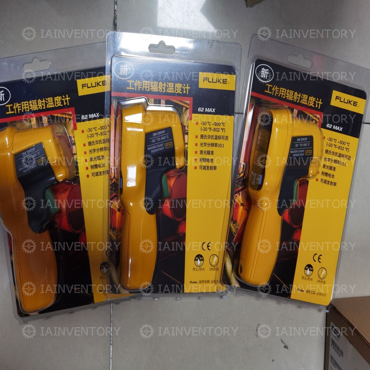 Fluke 62MAX infrared thermometer | 62MAX | FLUKE 62 MAX - FLUKE