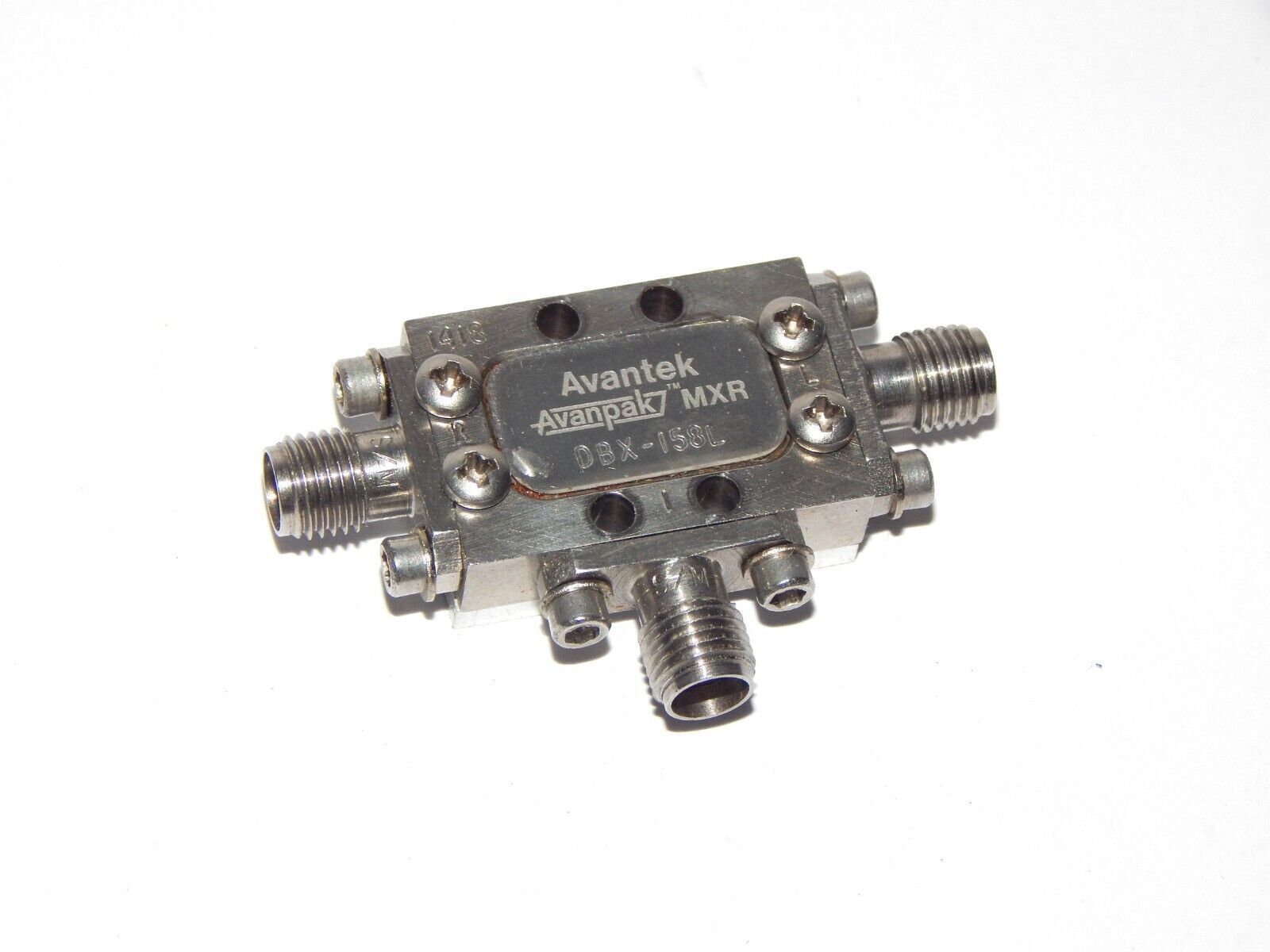 Used AVANTEK DBX-158L Duroid Mixer 8-15 GHz Double Balanced - AVANTEK