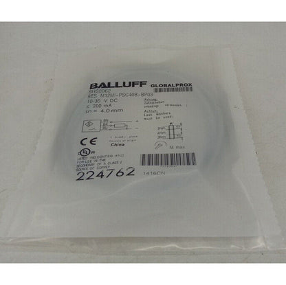 1PC BALLUFF Proximity sensor M12M1-PSC40B-BP03 - BALLUFF