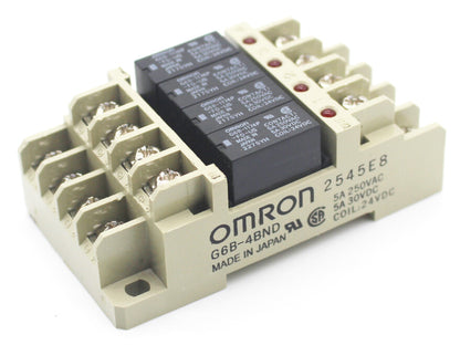 new 1pcs OMRON Terminal Relay G6B-4BND DC24V Module Combination