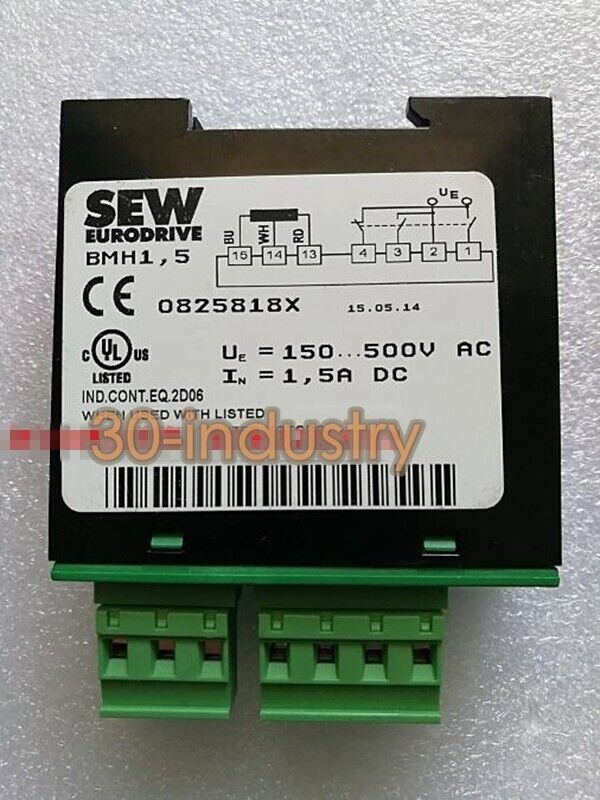 New SEW Rectifier Module BMH1.5 for Motor Brake Block 0825818X - SEW EURODRIVE