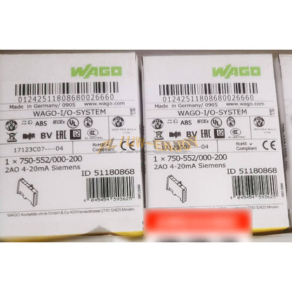 WAGO 750-552/000-200: High-Quality Tool - WAGO