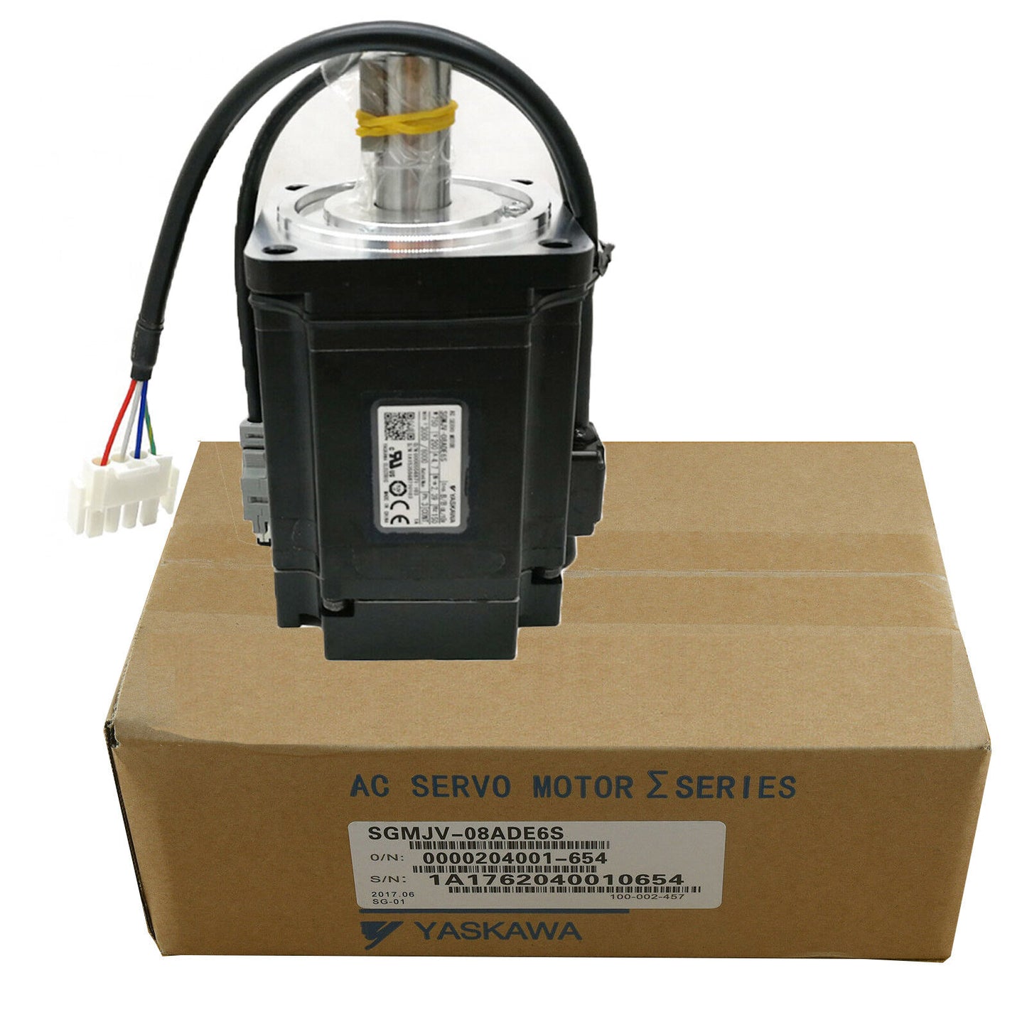 Yaskawa SGMJV-08ADE6S Servo Motor - YASKAWA