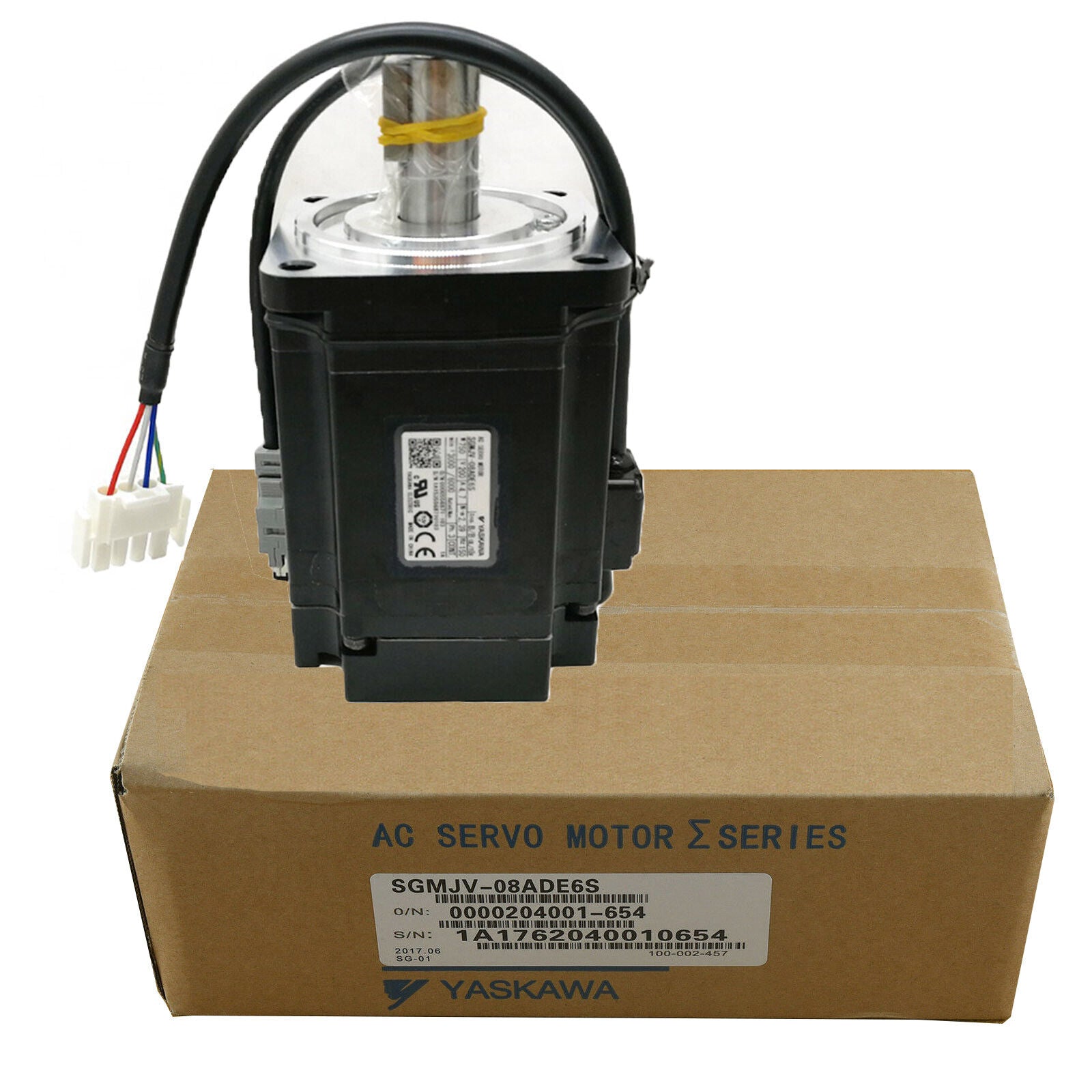 Yaskawa SGMJV-08ADE6S Servo Motor - YASKAWA