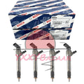 4X BK2Q-9K546-AG Diesel Fuel Injector Bosch For PX Ranger Mazda BT50 2.2L 3.2L ~