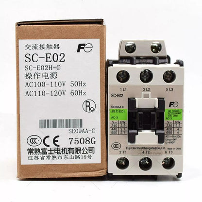 One Fuji SC-E02 110VAC Magnetic Contactor SCE02 Free Shipping