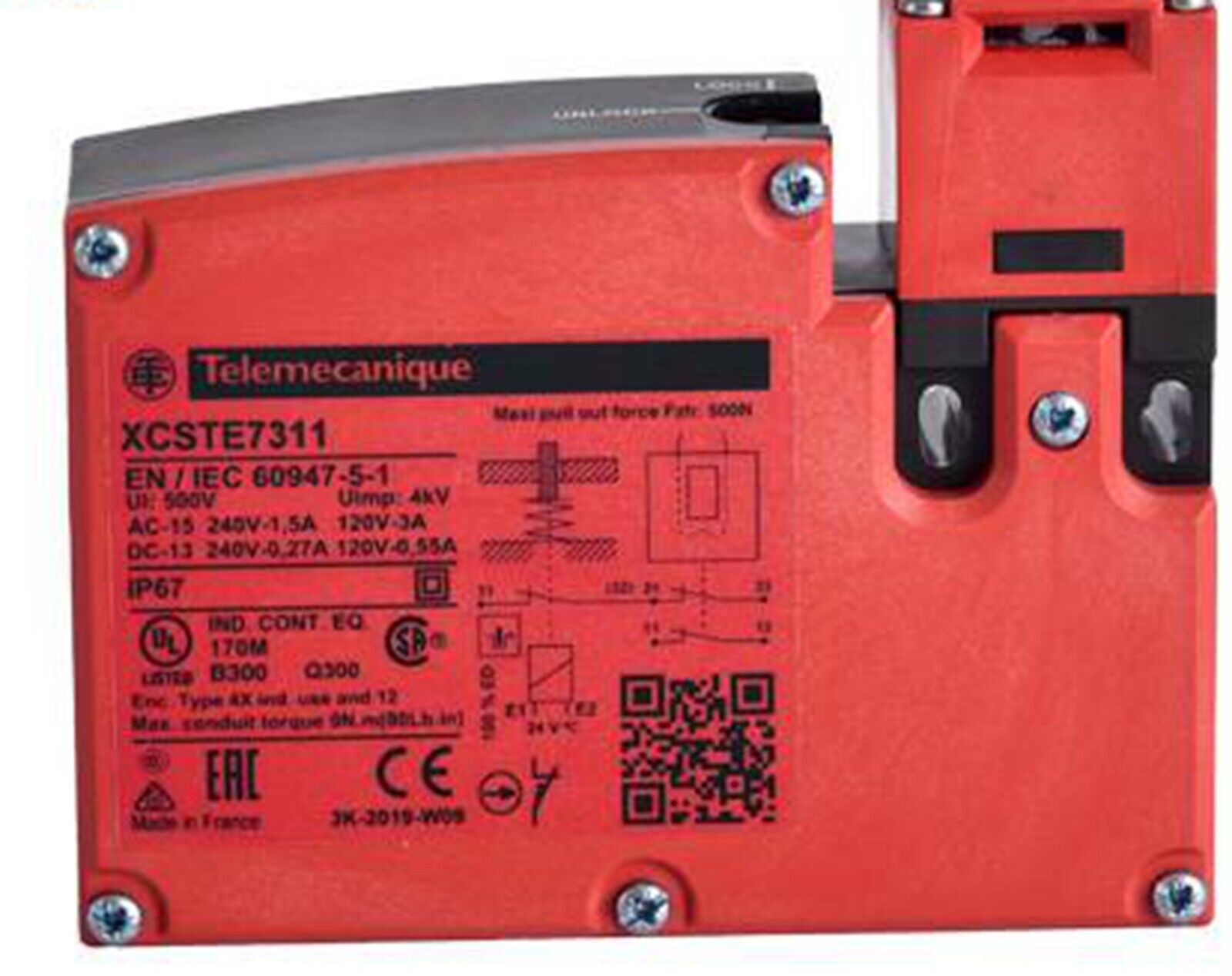 SCHNEIDER XCS-TE7311 Safety Door Switch - SCHNEIDER