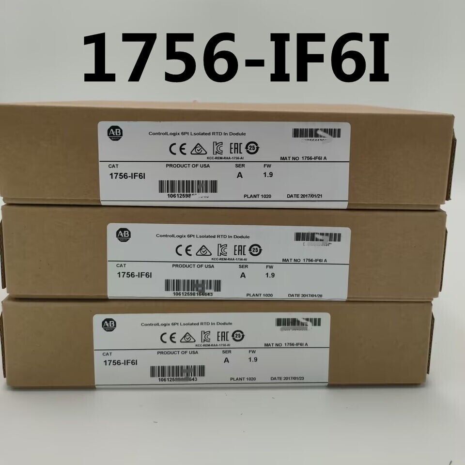 Allen-Bradley 1756-IF6I SERA ControlLogix 6Point Isolated Module New - ALLEN-BRADLEY